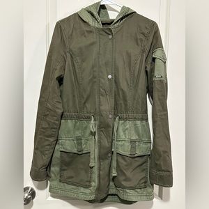 Hollister Two Tone Utility Jacket; Size M